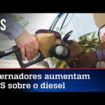 Bolsonaro tenta reduzir preço da gasolina e do diesel, mas governadores não deixam
