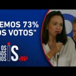 Acompanhe o primeiro pronunciamento da oposição a Nicolás Maduro após as eleições