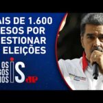 Cerca de 120 crianças são presas na Venezuela em atos contra Maduro