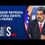 Maduro rejeita reunião com governo brasileiro e colombiano