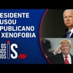 Joe Biden chama eleitores de Trump de “lixo”