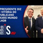 Bolsonaro: “Volta de Trump trará liberdade de volta”