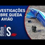 Companhia diz que aeronave caiu no Cazaquistão por interferência externa