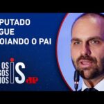 Eduardo Bolsonaro diz que se sacrificaria para concorrer à Presidência em 2026